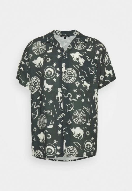 Kaotiko Zodiac Unisex - Camicia - Dark Grey -Kaotiko Negozio Di Abbigliamento Alla Moda a885eb0c46c944f5903b212ffcc7e45f scaled